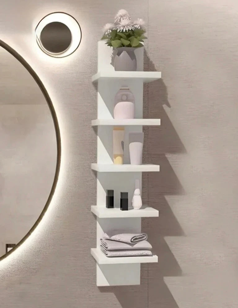 Multilayer Corner Shelves – Space-Saving Modern Wall Storage