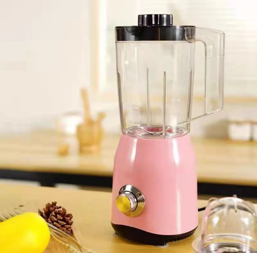1500W Pink Multifunctional Juice Blender – Powerful, Stylish & Perfect for Every Kitchen
