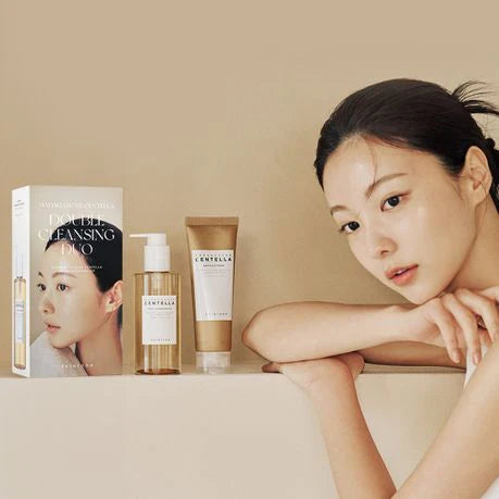 SKIN1004 Centella Double Face Cleansing Set Exfoliating Calming & Hydrating